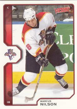 #93 Marcus Nilson - Florida Panthers - 2002-03 Upper Deck Victory Hockey