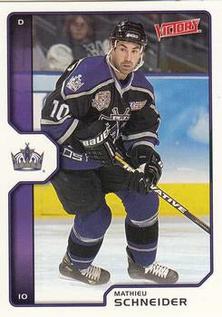 #101 Mathieu Schneider - Los Angeles Kings - 2002-03 Upper Deck Victory Hockey