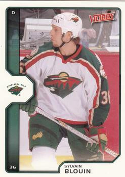 #103 Sylvain Blouin RC - Minnesota Wild - 2002-03 Upper Deck Victory Hockey