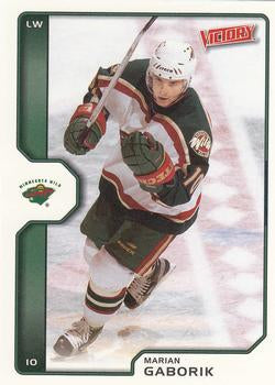 #104 Marian Gaborik - Minnesota Wild - 2002-03 Upper Deck Victory Hockey