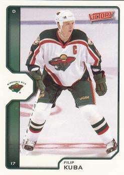 #106 Filip Kuba - Minnesota Wild - 2002-03 Upper Deck Victory Hockey