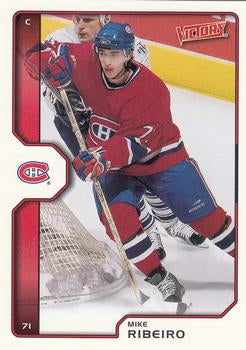#111 Mike Ribeiro - Montreal Canadiens - 2002-03 Upper Deck Victory Hockey