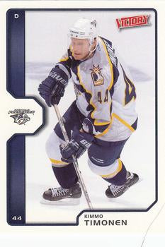 #120 Kimmo Timonen - Nashville Predators - 2002-03 Upper Deck Victory Hockey
