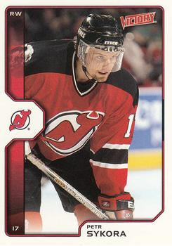 #123 Petr Sykora - New Jersey Devils - 2002-03 Upper Deck Victory Hockey