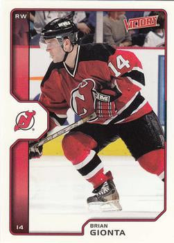 #125 Brian Gionta - New Jersey Devils - 2002-03 Upper Deck Victory Hockey