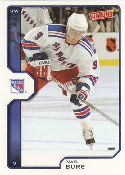 #138 Pavel Bure - New York Rangers - 2002-03 Upper Deck Victory Hockey