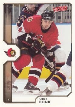 #150 Radek Bonk - Ottawa Senators - 2002-03 Upper Deck Victory Hockey