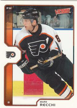 #155 Mark Recchi - Philadelphia Flyers - 2002-03 Upper Deck Victory Hockey