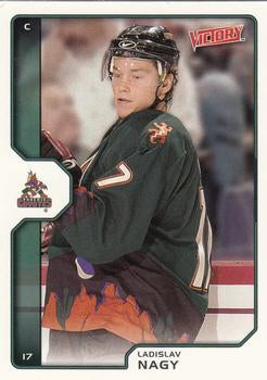 #166 Ladislav Nagy - Phoenix Coyotes - 2002-03 Upper Deck Victory Hockey