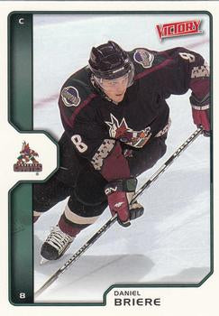 #168 Daniel Briere - Phoenix Coyotes - 2002-03 Upper Deck Victory Hockey