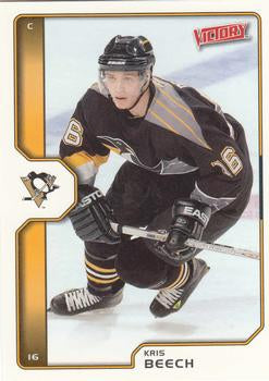 #169 Kris Beech - Pittsburgh Penguins - 2002-03 Upper Deck Victory Hockey