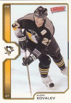 #173 Alexei Kovalev - Pittsburgh Penguins - 2002-03 Upper Deck Victory Hockey