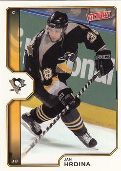 #174 Jan Hrdina - Pittsburgh Penguins - 2002-03 Upper Deck Victory Hockey