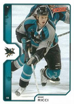 #181 Mike Ricci - San Jose Sharks - 2002-03 Upper Deck Victory Hockey