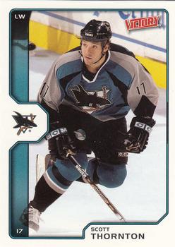 #182 Scott Thornton - San Jose Sharks - 2002-03 Upper Deck Victory Hockey