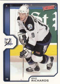 #192 Brad Richards - Tampa Bay Lightning - 2002-03 Upper Deck Victory Hockey