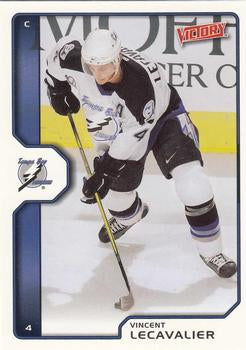 #195 Vincent Lecavalier - Tampa Bay Lightning - 2002-03 Upper Deck Victory Hockey