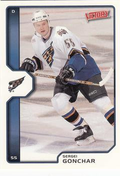 #212 Sergei Gonchar - Washington Capitals - 2002-03 Upper Deck Victory Hockey