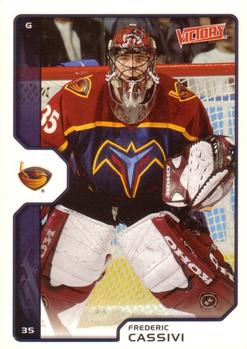 #14 Frederic Cassivi - Atlanta Thrashers - 2002-03 Upper Deck Victory Hockey