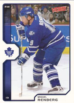 #202 Mikael Renberg - Toronto Maple Leafs - 2002-03 Upper Deck Victory Hockey