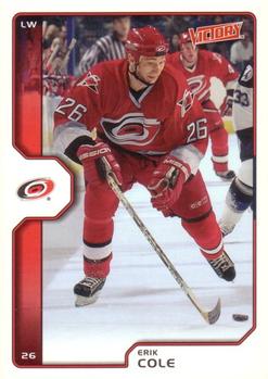 #40 Erik Cole - Carolina Hurricanes - 2002-03 Upper Deck Victory Hockey