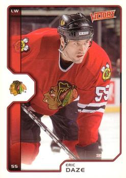 #45 Eric Daze - Chicago Blackhawks - 2002-03 Upper Deck Victory Hockey