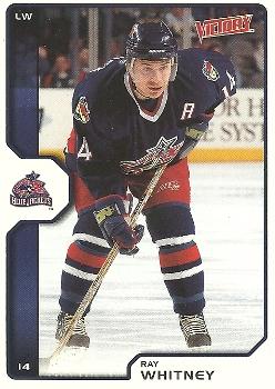 #58 Ray Whitney - Columbus Blue Jackets - 2002-03 Upper Deck Victory Hockey