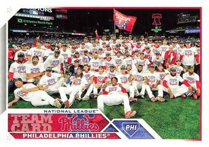 #567 Philadelphia Phillies - Philadelphia Phillies - 2023 Topps Baseball