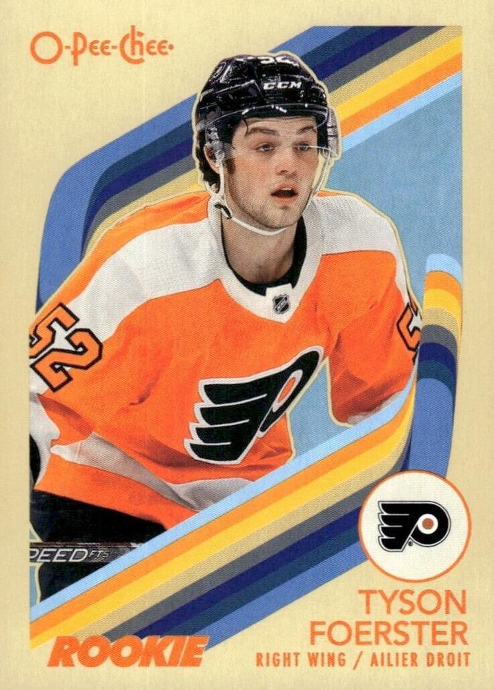 #567 Tyson Foerster - Philadelphia Flyers - 2023-24 O-Pee-Chee - Retro Hockey