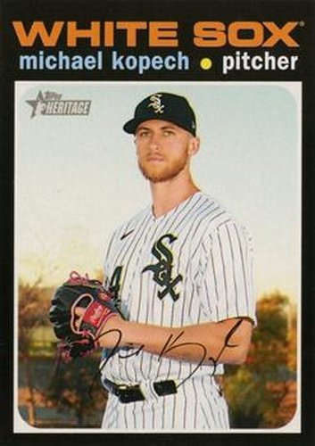 #567 Michael Kopech - Chicago White Sox - 2020 Topps Heritage Baseball