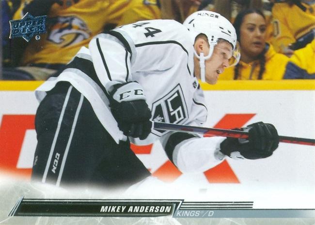 #568 Mikey Anderson - Los Angeles Kings - 2022-23 Upper Deck Hockey