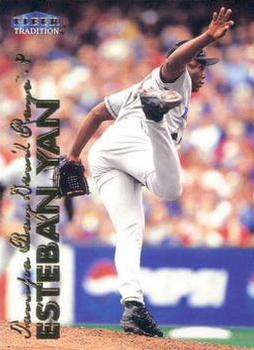 #568 Esteban Yan - Tampa Bay Devil Rays - 1999 Fleer Tradition Baseball