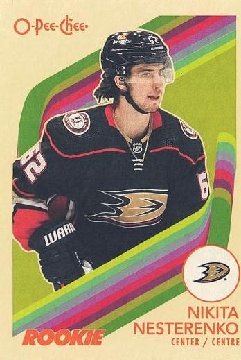#568 Nikita Nesterenko - Anaheim Ducks - 2023-24 O-Pee-Chee - Retro Hockey
