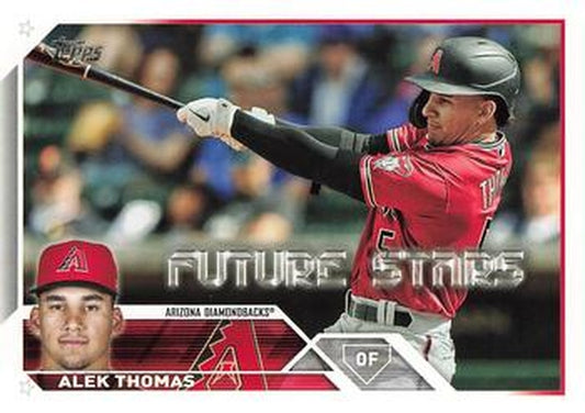 #568 Alek Thomas - Arizona Diamondbacks - 2023 Topps Baseball
