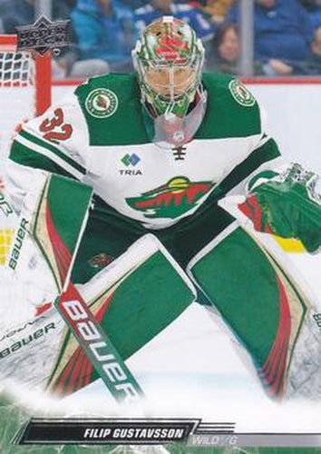 #569 Filip Gustavsson - Minnesota Wild - 2022-23 Upper Deck Hockey