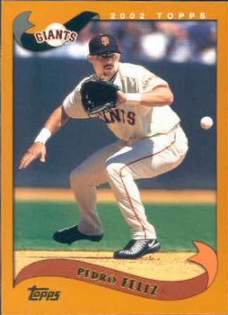 #569 Pedro Feliz - San Francisco Giants - 2002 Topps Baseball