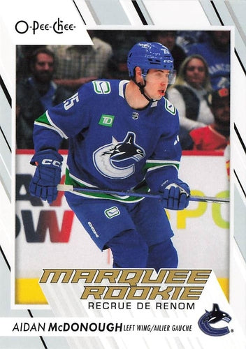 #569 Aidan McDonough - Vancouver Canucks - 2023-24 O-Pee-Chee Hockey