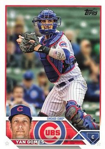 #569 Yan Gomes - Chicago Cubs - 2023 Topps Baseball