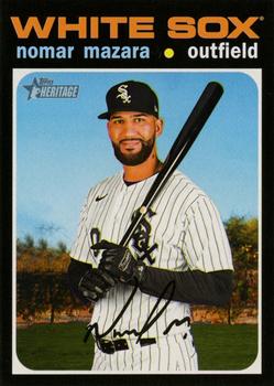#569 Nomar Mazara - Chicago White Sox - 2020 Topps Heritage Baseball