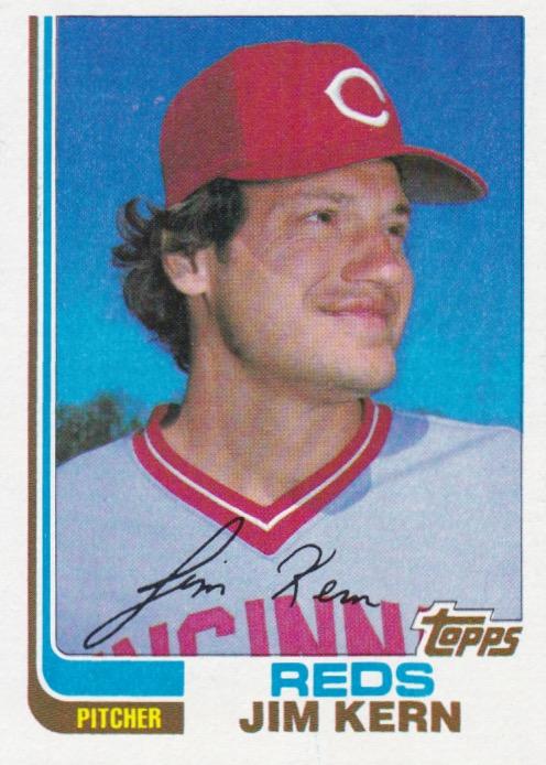 #56T Jim Kern - Cincinnati Reds - 1982 Topps Traded Baseball