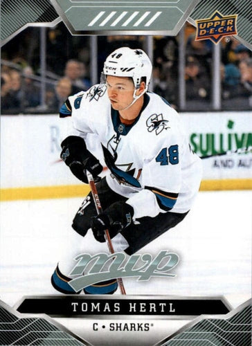 #56 Tomas Hertl - San Jose Sharks - 2019-20 Upper Deck MVP Hockey