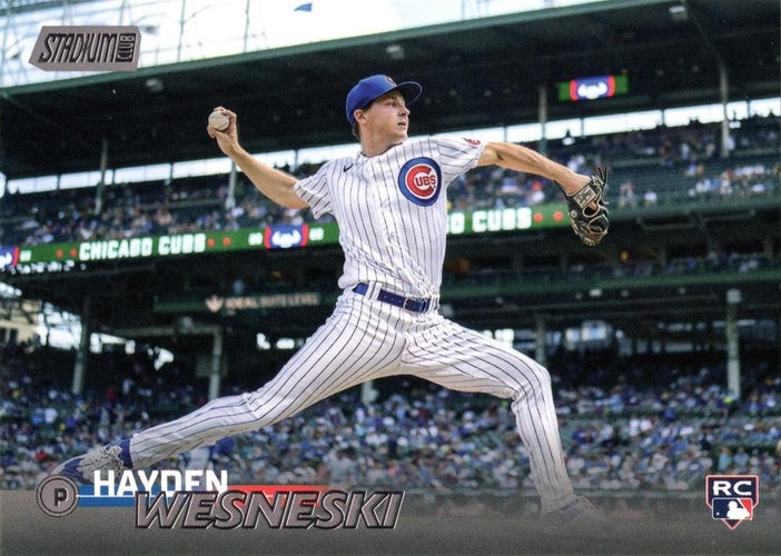 #56 Hayden Wesneski - Chicago Cubs - 2023 Stadium Club Baseball