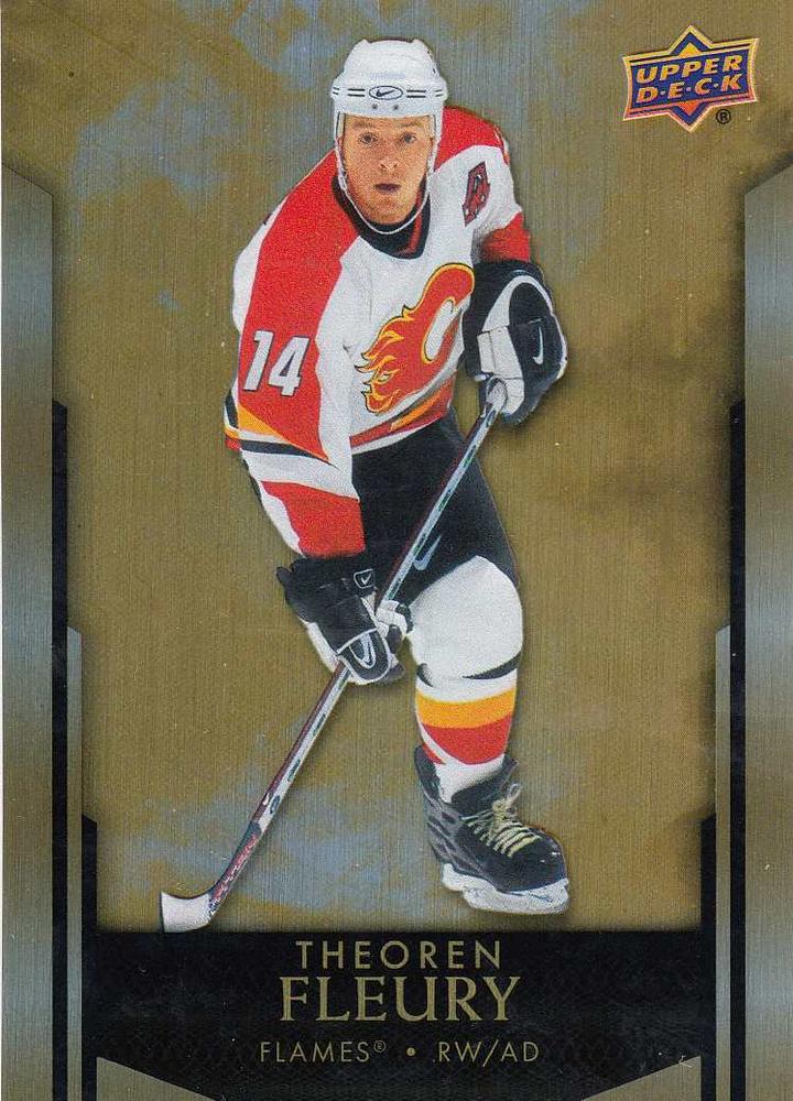 #56 Theoren Fleury - Calgary Flames - 2023 Upper Deck Tim Hortons Legends Hockey