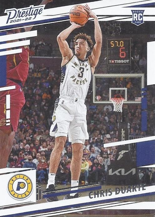 #56 Chris Duarte - Indiana Pacers - 2021-22 Panini Chronicles Basketball