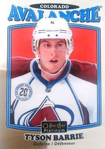 #R-56 Tyson Barrie - Colorado Avalanche - 2016-17 O-Pee-Chee Platinum - Retro Hockey