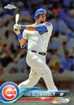 #56 Kyle Schwarber - Chicago Cubs - 2018 Topps Chrome Baseball