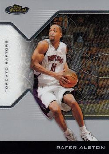 #56 Rafer Alston - Toronto Raptors - 2004-05 Finest Basketball