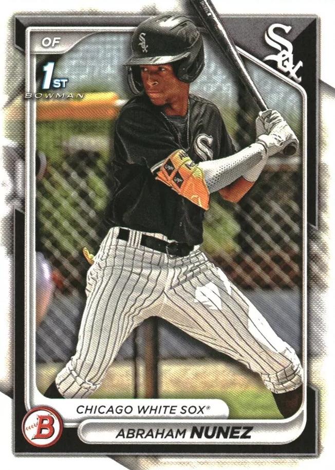 #BP-56 Abraham Nunez - Chicago White Sox - 2024 Bowman - Prospects Baseball