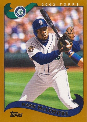 #56 Mark McLemore - Seattle Mariners - 2002 Topps Baseball