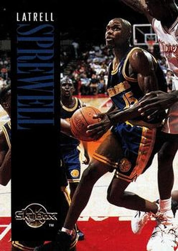 #56 Latrell Sprewell - Golden State Warriors - 1994-95 SkyBox Premium Basketball